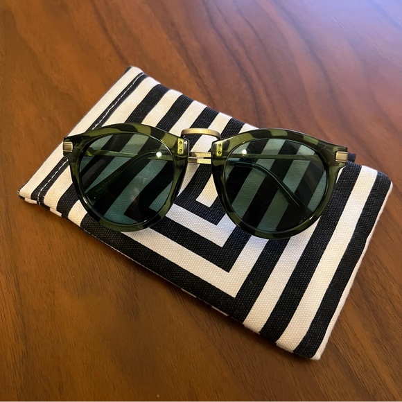 Kate Spade Saturday • Green Let Loose Sunglasses - Picture 4 of 5